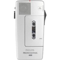 Philips Pocket Memo 488 Analoges Diktiergerät Silber von Philips