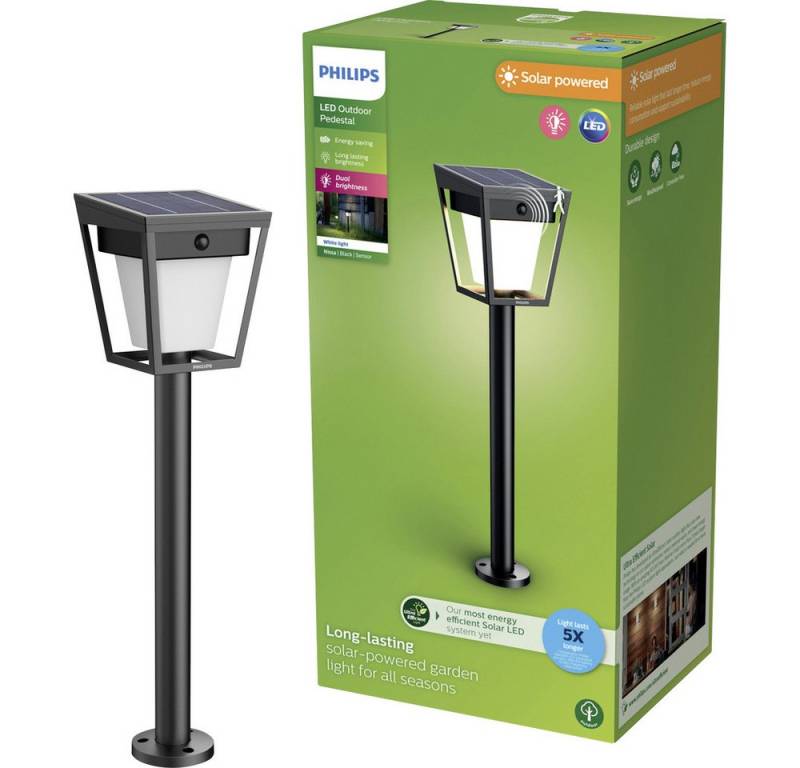 Philips Pollerleuchte Philips LED 929004632001 Nissa Solar-Außenstandleuchte LED LED fest von Philips