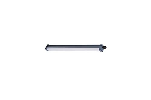 Philips ProjectLine Feuchtraumwannenleuchte, 17 W, 600 mm, 1550lm, 3000K, grau von Philips Projectline