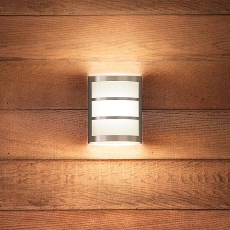 Philips Python LED-Außenwandleuchte Edelstahl von Philips