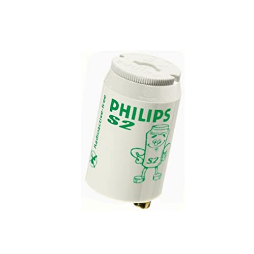 Philips Lighting Leuchtstoffroehren Starter Starter S2 4-22W 2BL 230V 4 bis 22W, Weiß von Philips Lighting