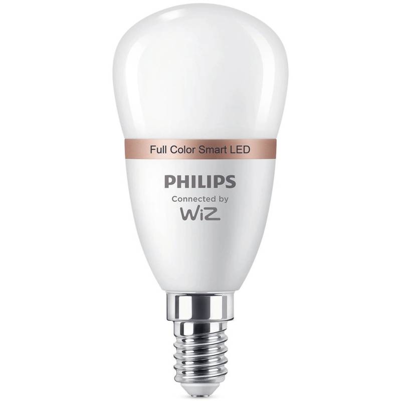 Philips Smart LED-Leuchtmittel 40 W E14 Tropfenform Tunable White & Color von Philips