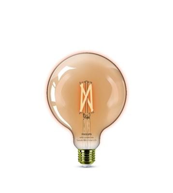 Philips Smart LED Leuchtmittel Tunable White Amber G125 E27 Globeform 7 W von Philips