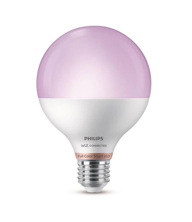 Philips Smart LED Leuchtmittel Tunable White & Color G95 E27 Globe 11 W von Philips