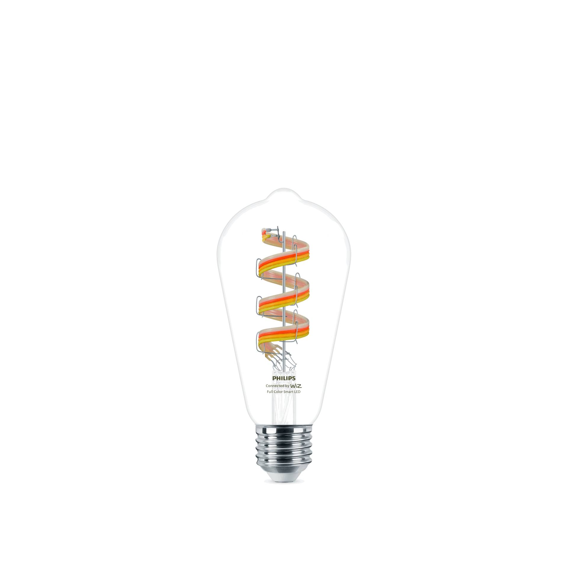 Philips Smarte LED-Lampe 'ST64 RGB' E27 60 W 2200-6500 K von Philips
