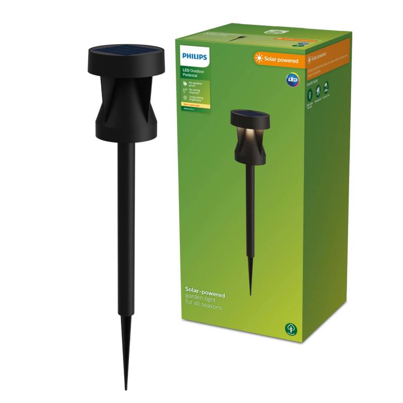 Philips Sockelspiess Avery Solar Sensor Schwarz von Philips