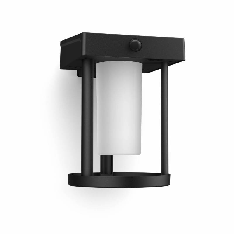 Solar Wandleuchte Camill UE 24 x 15 x 16,5 cm matt schwarz von Philips