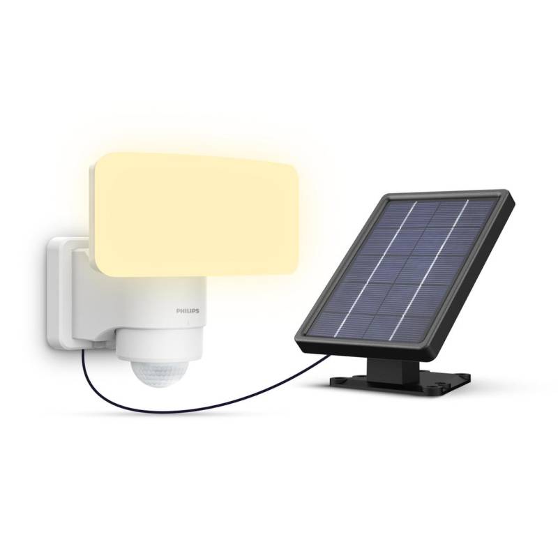 Philips Solar Wandleuchte Tylus weiß 18,5 x 21 x 17 cm warmweiß von Philips