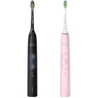 Philips Sonicare ProtectiveClean 4500 HX6830 Zahnbürstenset Grau, Pink von Philips