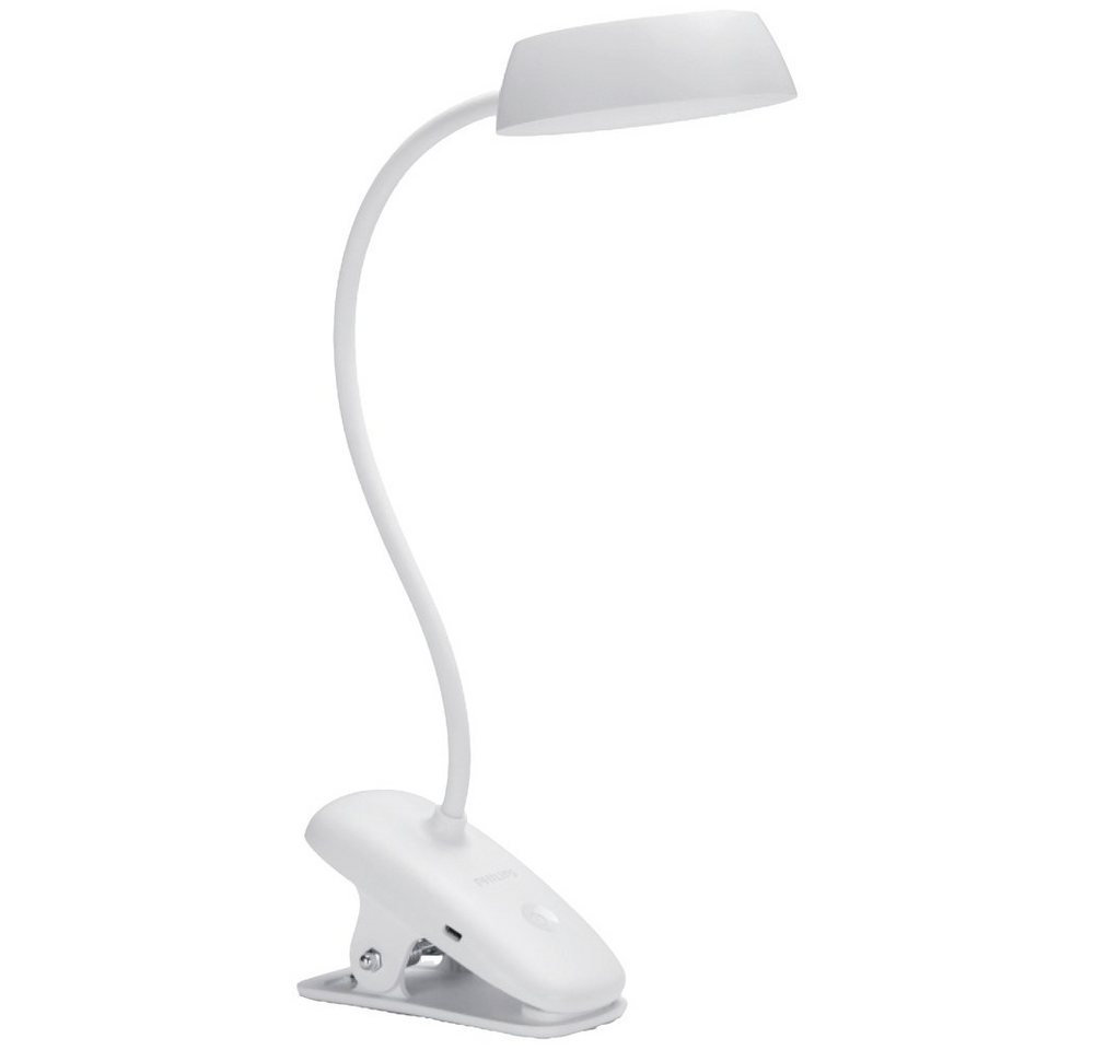 Philips Tischleuchte Philips Donutclip DSK201 PT 8719514396890 USB-Leuchte, LED-Klemmleucht von Philips