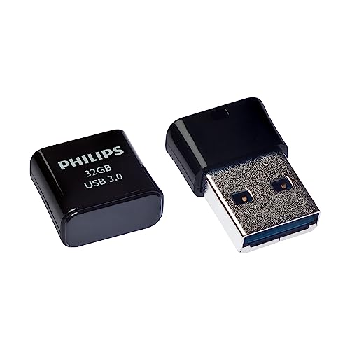 Philips Pico Edition Super Speed 3.0 USB-Flash-Laufwerk USB-Stick 32 GB Ultra Small für PC, Laptop, Computer, Smart TV, Car Audio and More Lesegeschwindigkeit bis zu 180 MB/s Philips Pico Edition Super Speed 3.0 USB-Flash-Laufwerk USB-Stick 32 GB Ultra Small für PC, Laptop, Computer, Smart TV, Car Audio and More Lesegeschwindigkeit bis zu 180 MB/s von Philips