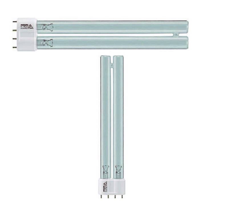 Philips UVC-Leuchtmittel Philips UVC Ersatzlampe PL-L 18 Watt 23 cm G11 fuer-Oase-Btron-Vitron, PL-L, Packung von Philips