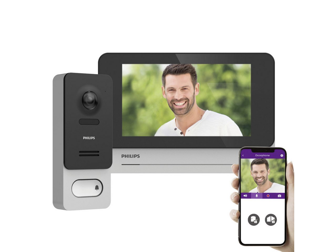 Philips Video-Türsprechanlage Philips Türsprechanlage WelcomeEye Wireless Philips Video-Türsprechanlage Philips Türsprechanlage WelcomeEye Wireless von Philips