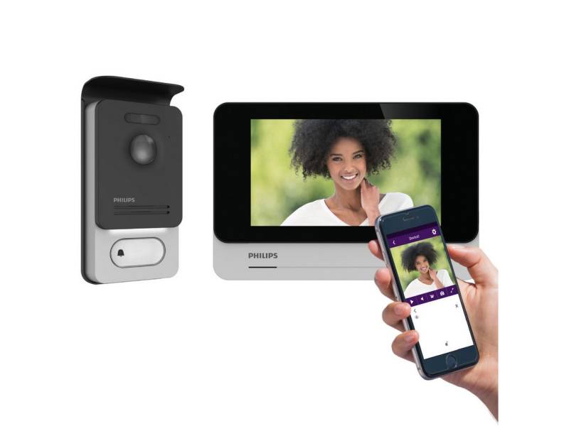 Philips Video-Türsprechanlage Philips Video-Türsprechanlage WelcomeEye Connect 2 von Philips