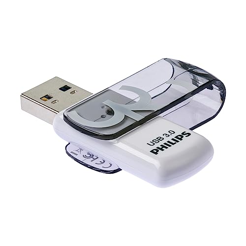 Philips Vivid Edition Super Speed 3.0 USB-Flash-Laufwerk USB-Stick 32 GB mit Schwenkkappe für PC, Laptop, Computer Data Storage, Lesegeschwindigkeit bis zu 100 MB/s Philips Vivid Edition Super Speed 3.0 USB-Flash-Laufwerk USB-Stick 32 GB mit Schwenkkappe für PC, Laptop, Computer Data Storage, Lesegeschwindigkeit bis zu 100 MB/s von Philips