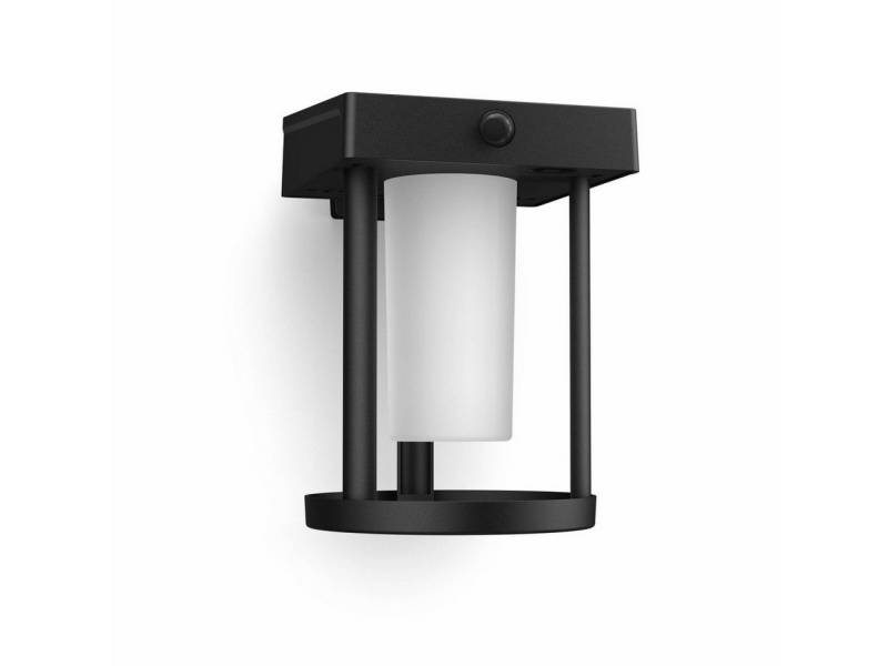 Philips Wandleuchte Solar Wandleuchte Camill UE 24 x 15 x 16,5 cm matt, Inkl. Leuchtmittel, Mit Bewegungsmelder nicht dimmbar nicht Smart Home-fähig von Philips
