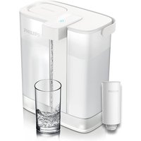 Philips Wasserfilter "(Philips Filterkartusche für Sofort-Wasserfilter)" 3 l Fassungsvermögen, 1 l/min schneller Durchfluss, wiederaufladbar von Philips