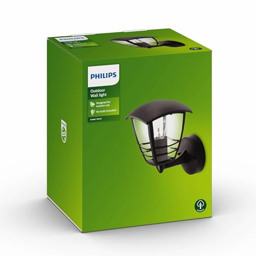 Philips myGarden Creek Sockelleuchte, 60W, Schwarz von Philips Lighting