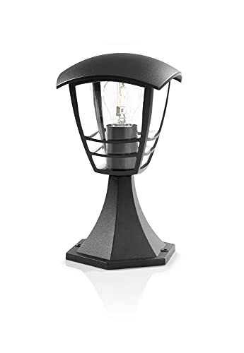 Philips myGarden Creek Wandleuchte, 60W, Schwarz von Philips Lighting