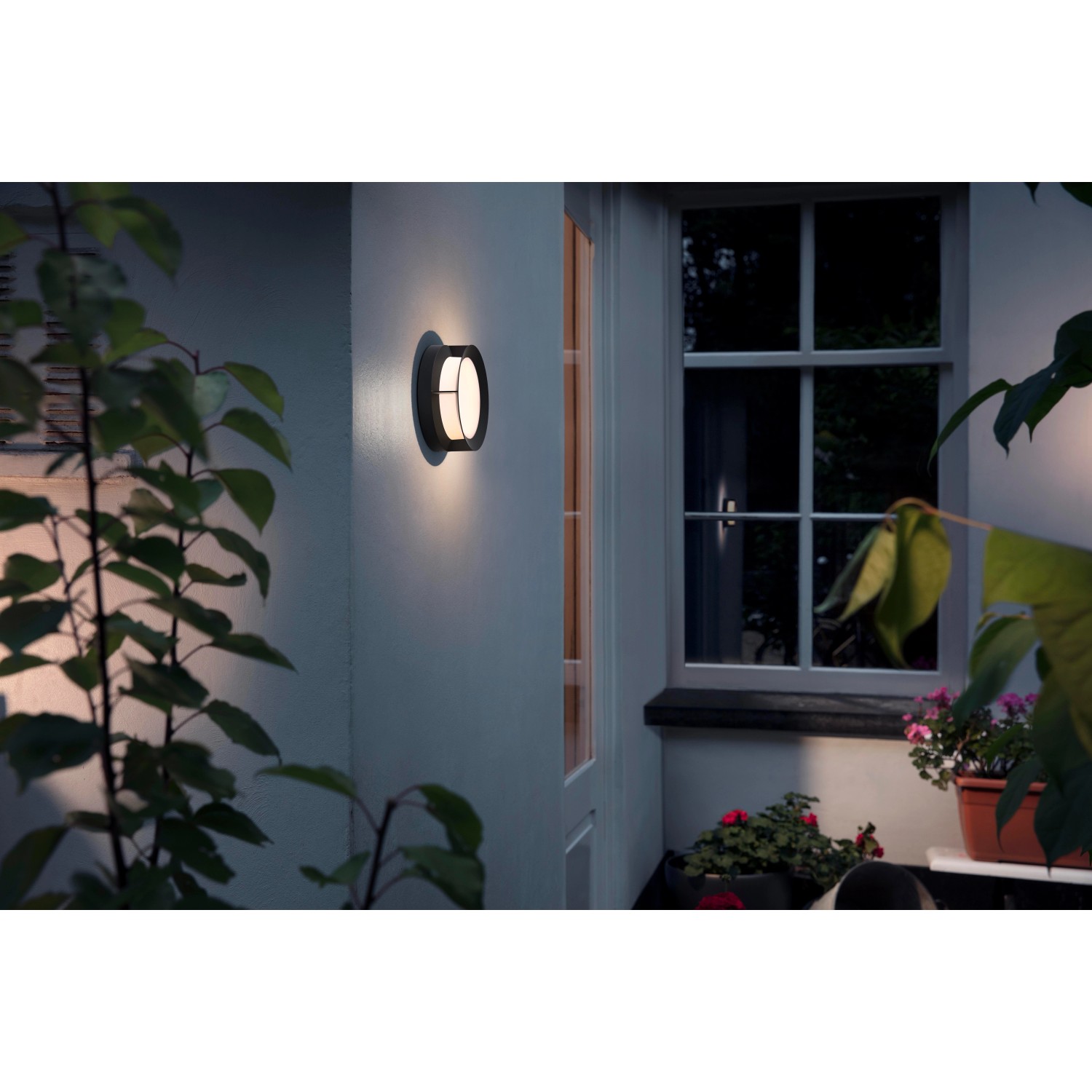 Philips myGarden Actea LED-Wandleuchte Schwarz von Philips