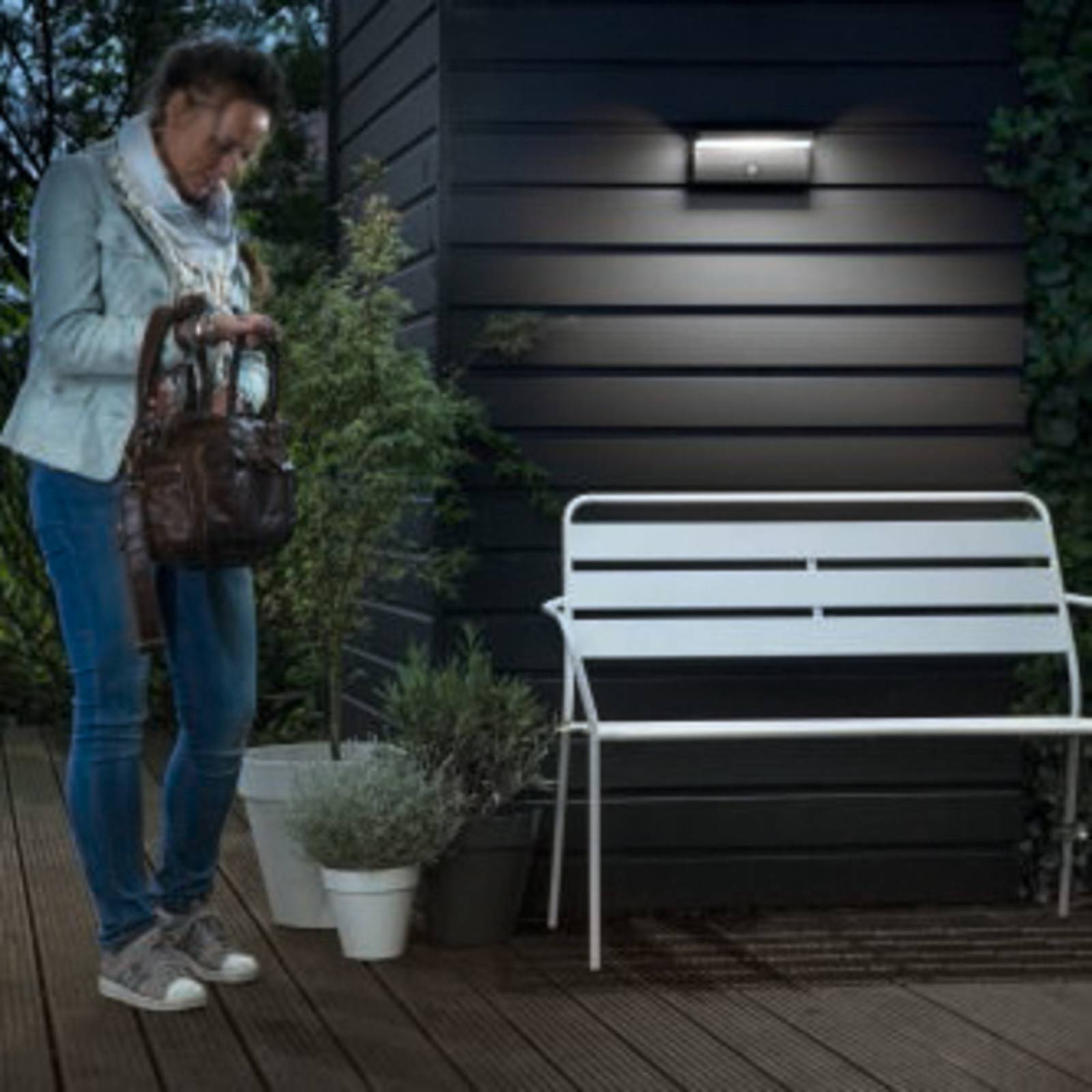 Philips myGarden Bustan Wandleuchte Sensor 4.000K von Philips