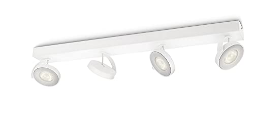 Philips myLiving Clockwork LED Spotbalken (22 W), dimmbare Leuchte mit 4 integrierten LED Spots, energiesparende Raumbeleuchtung mit langer Nutzlebensdauer von Philips Lighting