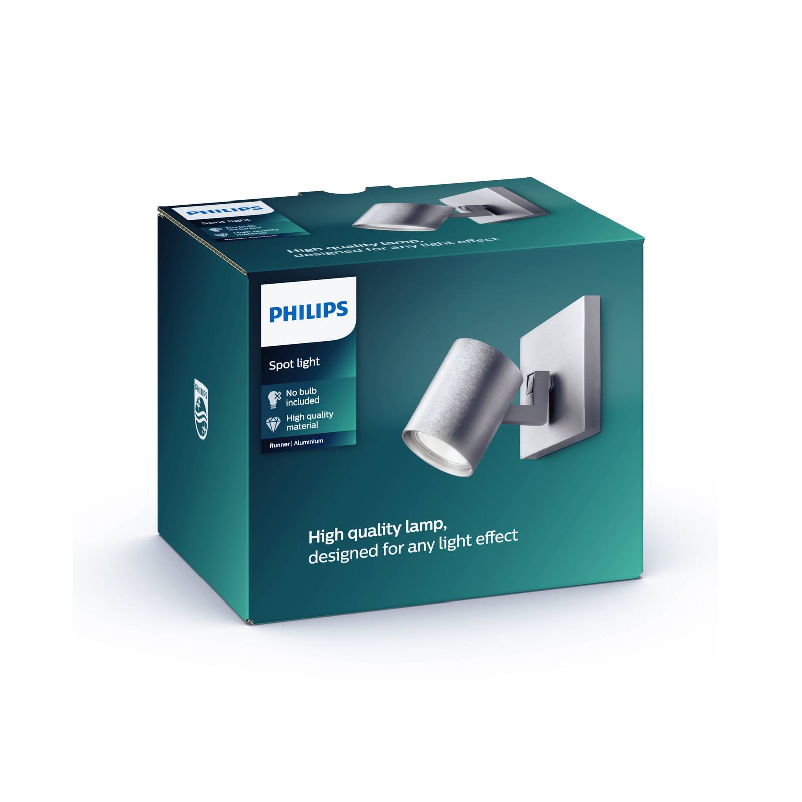 Philips myLiving Runner Wandspot GU10 1-flg alu von Philips