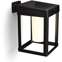 Solar Wandleuchte Camill 24 x 15 x 16,5 cm matt schwarz Solar Wandleuchte Camill 24 x 15 x 16,5 cm matt schwarz von Philips
