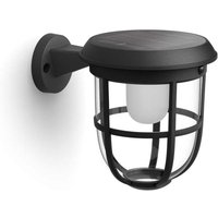 Solar Wandleuchte Radii 27 x 20 x 20 cm schwarz von Philips