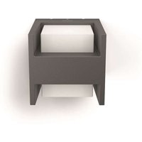 MyGarden - LED-Wandleuchte für den Außenbereich 13x13 cm, 2700 k, 4,5 w, Anthrazit 915005193701 - Philips von Philips