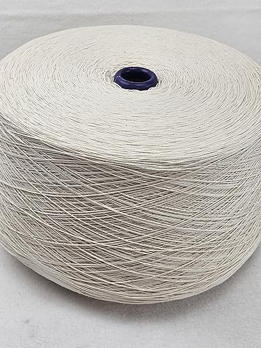 Bio-Baumwolle 2,6 kg Zwirn GP 18,90 Euro/kg naturfarben Nm 12/2 100% Baumwolle Stricken Häkeln auf der Kone 2 fach Zwirn ökologischer Anbau von PhiloTeXX