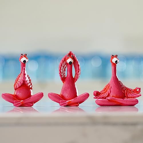 Philodwell Meditierende Yoga-Flamingo-Gartenstatue, einzigartige Geschenke für Frauen/Mutter/Oma, Gartenfrosch-Figuren, Dekoration für Schreibtisch, Büro, Terrasse, Hof, Innen- und Außenbereich, Philodwell Meditierende Yoga-Flamingo-Gartenstatue, einzigartige Geschenke für Frauen/Mutter/Oma, Gartenfrosch-Figuren, Dekoration für Schreibtisch, Büro, Terrasse, Hof, Innen- und Außenbereich, von Philodwell