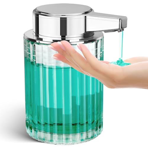 Phneems Seifenspender Automatisch Glas Elektrischer Seifenspender Mit Sensor 3 Stufen Verstellbar Soap Dispenser Automatic SpüLmittelspender USB-Aufladung IPX5 Waterproof FüR Bad KüChe Gel Phneems Seifenspender Automatisch Glas Elektrischer Seifenspender Mit Sensor 3 Stufen Verstellbar Soap Dispenser Automatic SpüLmittelspender USB-Aufladung IPX5 Waterproof FüR Bad KüChe Gel von Phneems