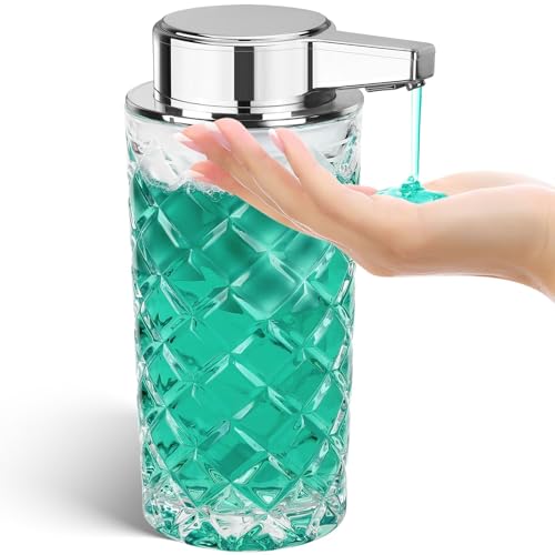Phneems Seifenspender Automatisch Glas Elektrischer Seifenspender mit Sensor 3 Stufen Verstellbar SpüLmittelspender USB-Aufladung IPX5 Waterproof 300ml Für Bad KüChe Phneems Seifenspender Automatisch Glas Elektrischer Seifenspender mit Sensor 3 Stufen Verstellbar SpüLmittelspender USB-Aufladung IPX5 Waterproof 300ml Für Bad KüChe von Phneems