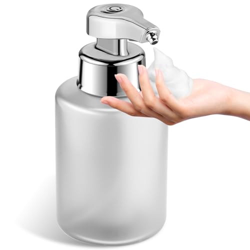 Seifenspender Automatisch Elektrische Seifenspender Sensor Mit Sensor Seifenspender Automatischer Schaum Soap Dispenser Automatic No Touch Schaumspender FüR Bad,KüChe,BüRo Weiß von Phneems