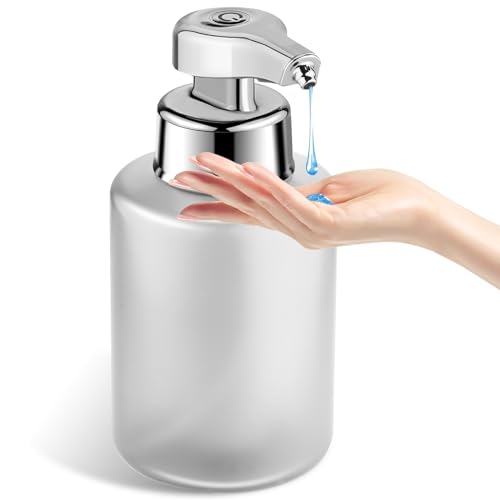 Seifenspender Automatisch Elektrischer Automatic Soap Dispenser Mit Sensor No Touch Sensor Automatischer Seifenspender FüR Bad,KüChe,BüRo Weiß von Phneems