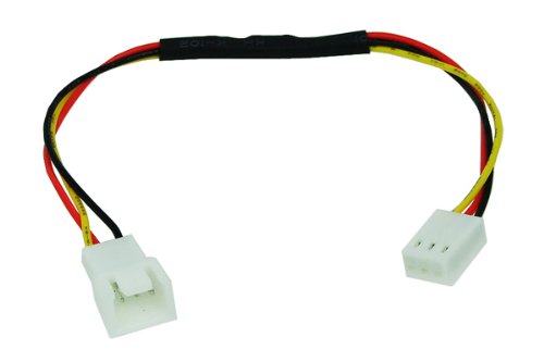 Phobya Adapter 3Pin (12V) auf 3Pin (7V) 20cm Kabel Lüfterkabel und Adapter von Phobya