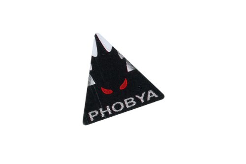 Phobya Sticker Alu Dreieckig Merchandising Promotion von Phobya