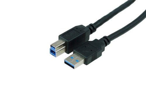 Phobya USB 3.0 A auf B 2m - Black Kabel USB Kabel von Phobya