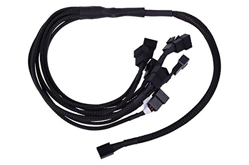 Phobya Y-Kabel 4Pin PWM auf 9X 4Pin PWM 60cm - Schwarz Kabel Lüfterkabel und Adapter Phobya Y-Kabel 4Pin PWM auf 9X 4Pin PWM 60cm - Schwarz Kabel Lüfterkabel und Adapter von Phobya