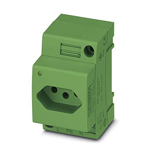 PHOENIX CONTACT EO-N/UT/LED/GN Steckdose, Steckgesicht Typ N, Schraubanschluss, 74.000g, Grün, 5 Stück PHOENIX CONTACT EO-N/UT/LED/GN Steckdose, Steckgesicht Typ N, Schraubanschluss, 74.000g, Grün, 5 Stück von PHOENIX CONTACT