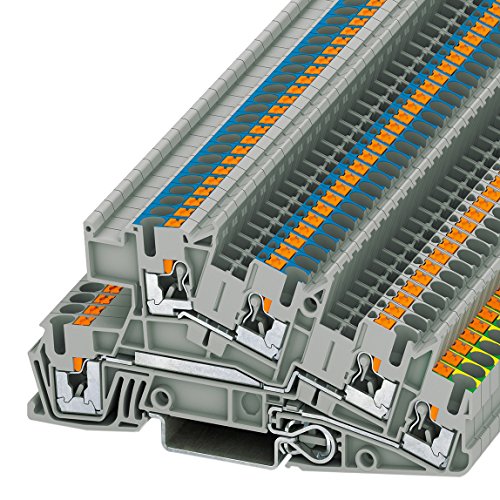 PHOENIX CONTACT Installationsschutzleiterklemme PTI 2,5-PE/L/N, 50 Stück, 3213950 von PHOENIX CONTACT