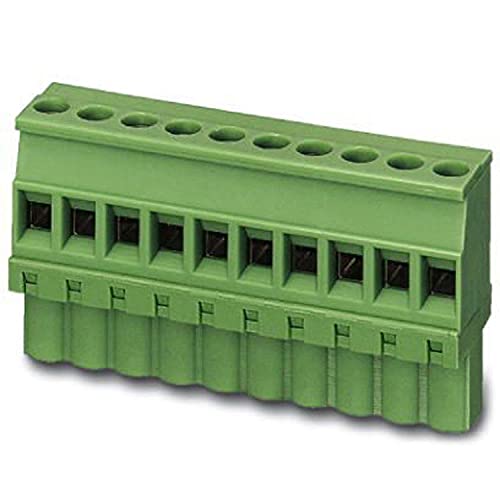 PHOENIX CONTACT MVSTBW 2.520-ST printed circuit board connector, 2.5mm² nominal cross-section, 20 number of positions, MVSTBW 2.5..-ST article family, 5mm pitch, green, 50 pieces PHOENIX CONTACT MVSTBW 2.520-ST printed circuit board connector, 2.5mm² nominal cross-section, 20 number of positions, MVSTBW 2.5..-ST article family, 5mm pitch, green, 50 pieces von Phoenix Contact