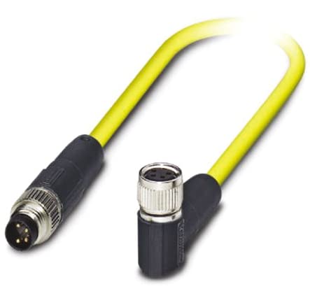 PHOENIX CONTACT SAC-4P-M8MS/1.5-542/M8FR SH BK Sensor/Aktor-Kabel, 4 Polig, Geschirmt, Stecker Gerade M8, 1.5 m Kabellänge, Gelb PHOENIX CONTACT SAC-4P-M8MS/1.5-542/M8FR SH BK Sensor/Aktor-Kabel, 4 Polig, Geschirmt, Stecker Gerade M8, 1.5 m Kabellänge, Gelb von PHOENIX CONTACT