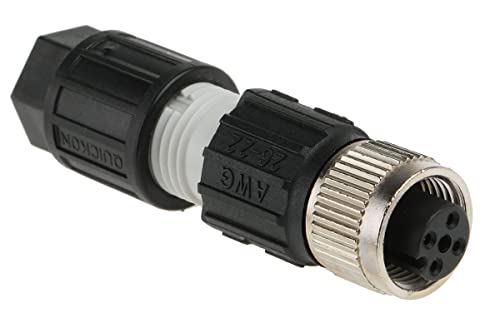 Phoenix Contact SACC M12 Rundsteckverbinder Stecker 4-polig / 4.0A Kabelmontage, Klemmanschluss IP 67 von PHOENIX CONTACT