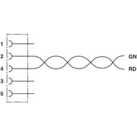 Phoenix Contact 1518096 Sensor-/Aktor-Anschlussleitung 15.00m Polzahl: 2 1St. Phoenix Contact 1518096 Sensor-/Aktor-Anschlussleitung 15.00m Polzahl: 2 1St. von Phoenix Contact
