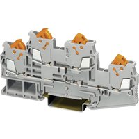 Phoenix Contact 3205116 Doppelstockklemme 5.2 mm Schnellanschluss Grau 1 St. von Phoenix Contact
