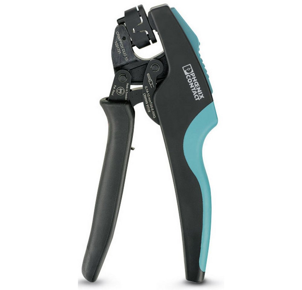 Phoenix Contact Crimpzange Phoenix Contact CRIMPFOX DUO 10 1031721 Presszange Phoenix Contact Crimpzange Phoenix Contact CRIMPFOX DUO 10 1031721 Presszange von Phoenix Contact
