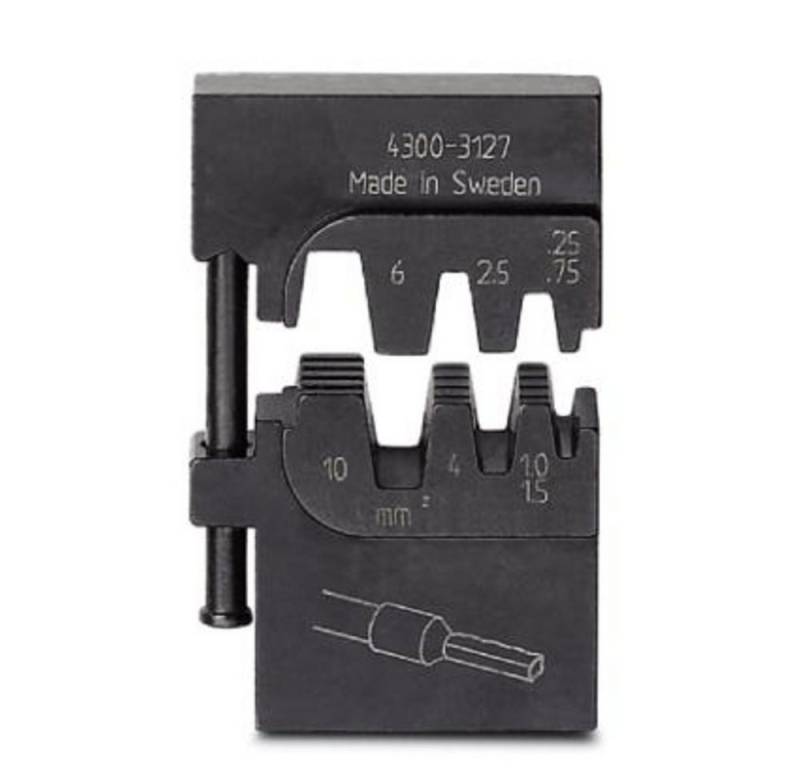 Phoenix Contact Crimpzange Phoenix Contact CRIMPFOX-M 10/DIE 1212080 Crimpgesenk Aderendhülsen 0 von Phoenix Contact