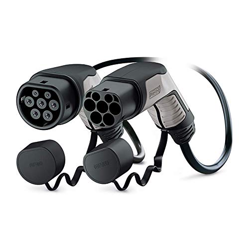 PHOENIX CONTACT Ladekabel Elektroauto Typ 2 (Mode 3) - EV Ladekabel 1204145 E-Auto und Hybrid - Typ 2 auf Typ 2 - German Engineering - ergonomisch und robust - 3-Phasig - 11 kW - Black and Grey 5m von PHOENIX CONTACT